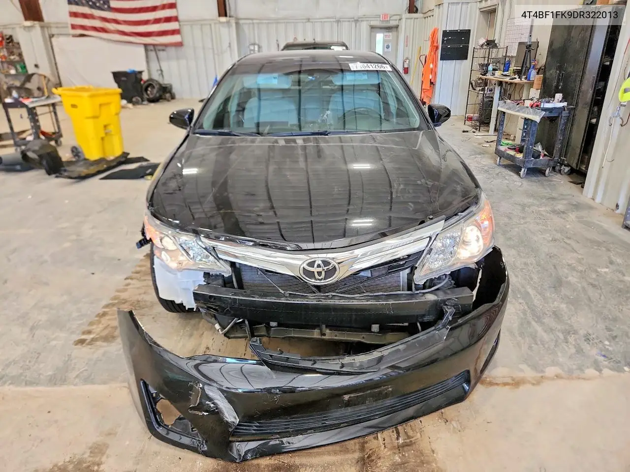 2013 TOYOTA CAMRY VIN 4T4BF1FK9DR322013 — фото 5