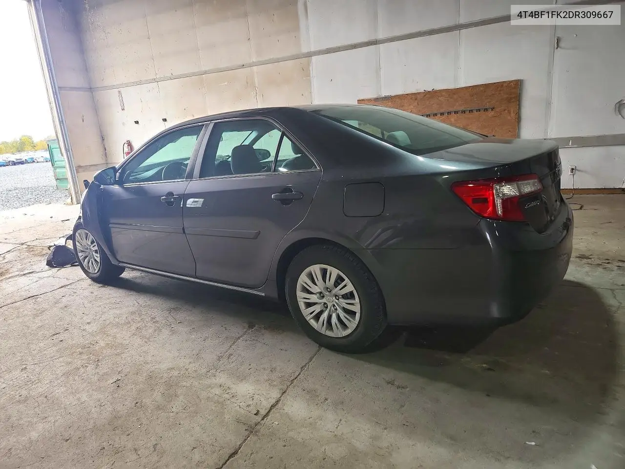 2013 TOYOTA CAMRY VIN 4T4BF1FK2DR309667 — фото 2
