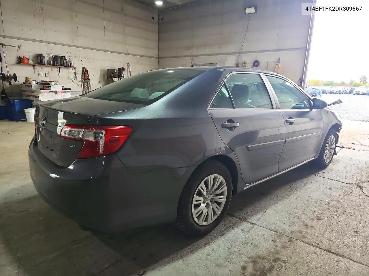 2013 TOYOTA CAMRY VIN 4T4BF1FK2DR309667 — фото 3