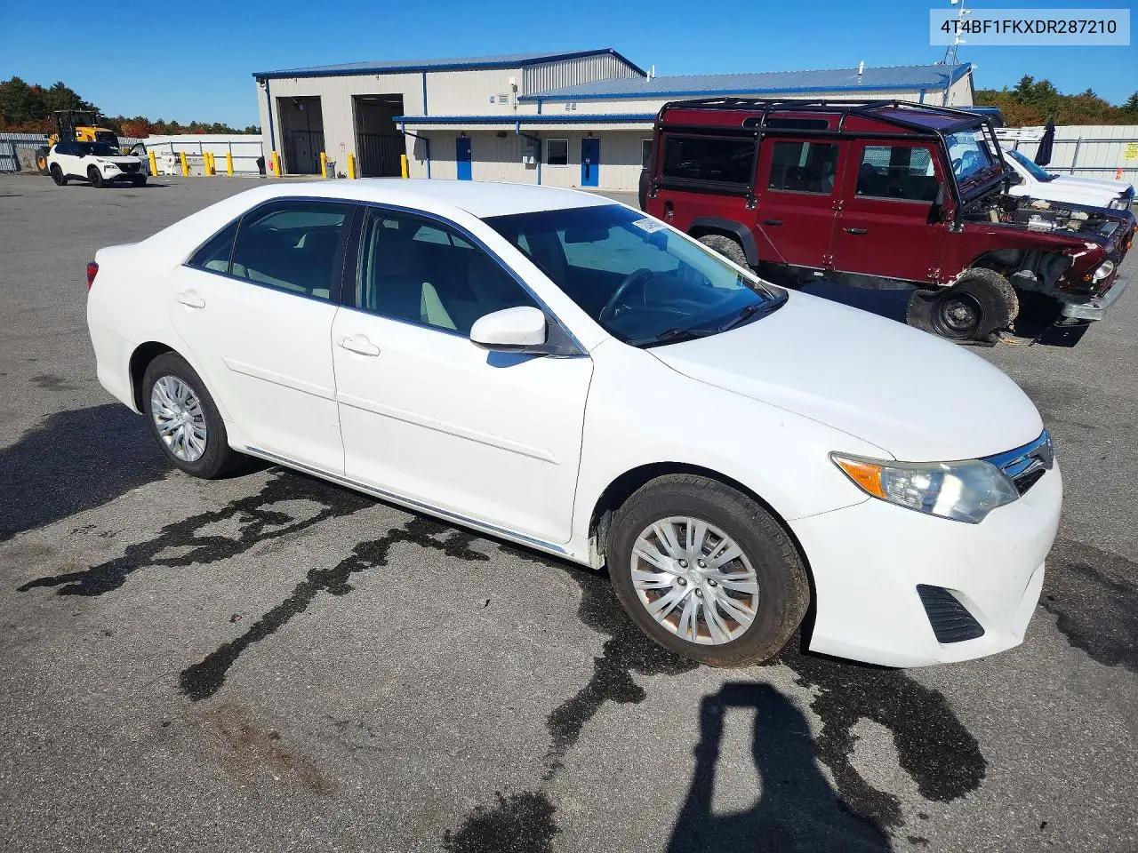 2013 TOYOTA CAMRY VIN 4T4BF1FKXDR287210 — фото 4