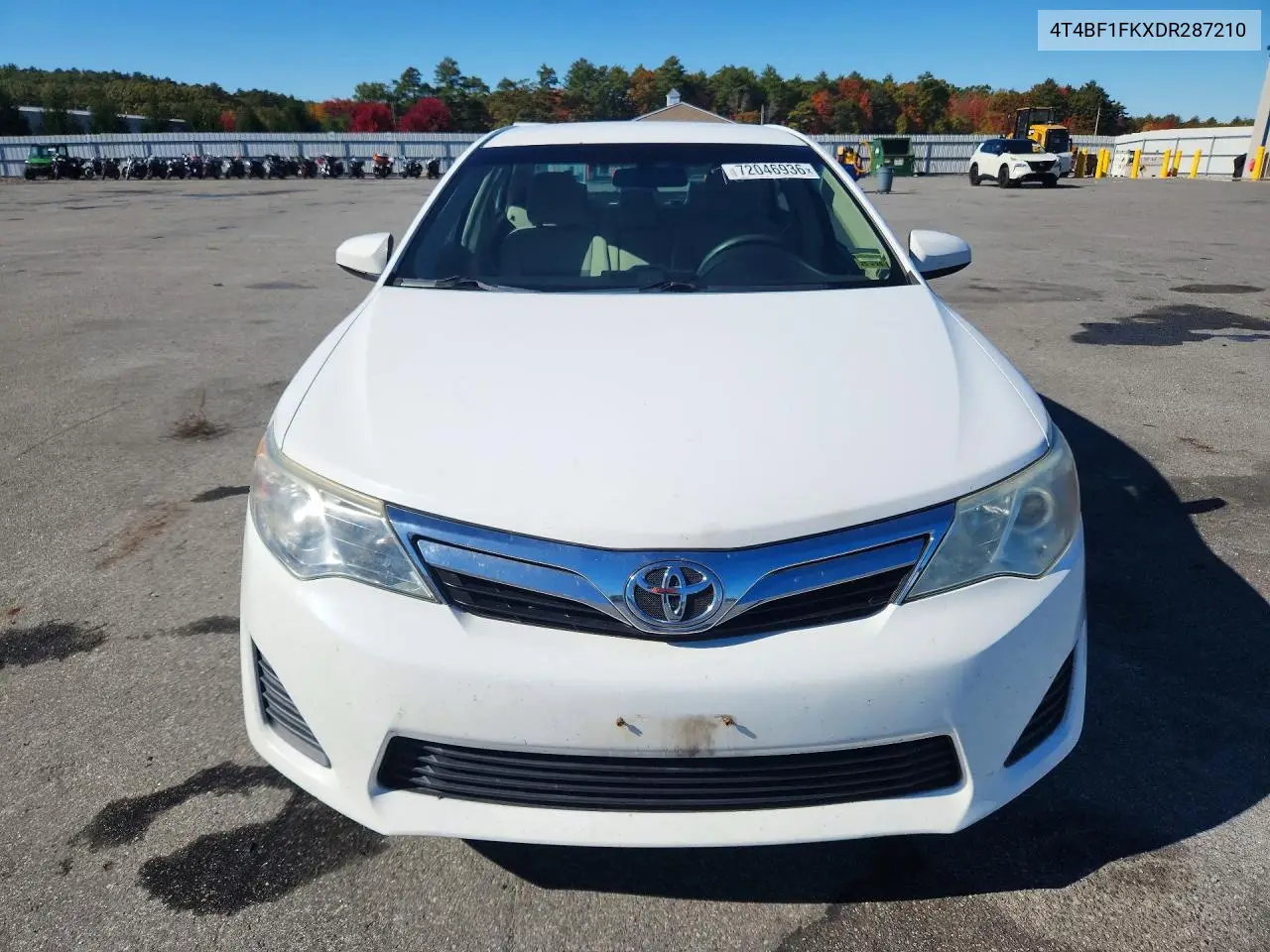 2013 TOYOTA CAMRY VIN 4T4BF1FKXDR287210 — фото 5
