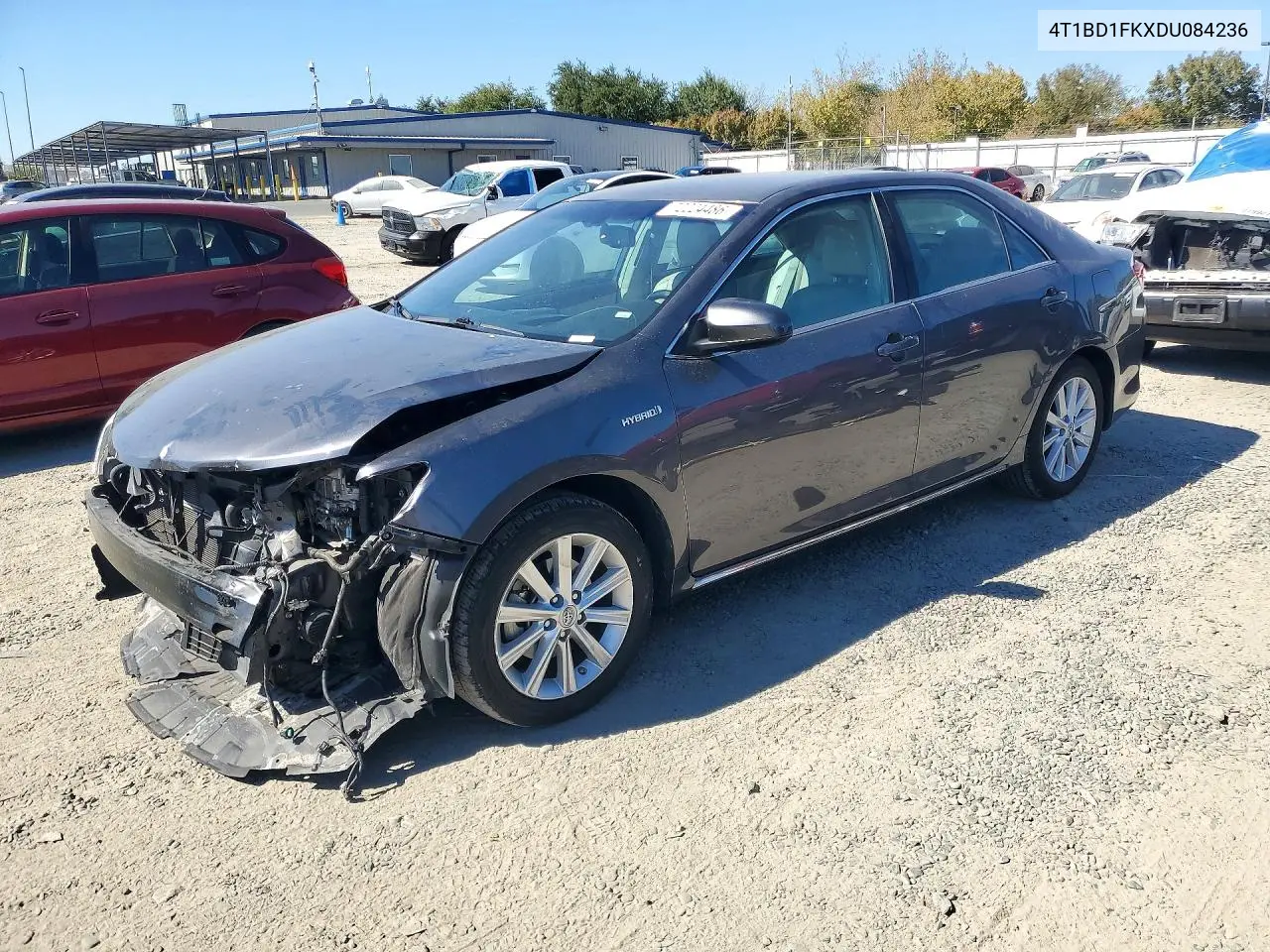 TOYOTA CAMRY 2013, VIN 4T1BD1FKXDU084236