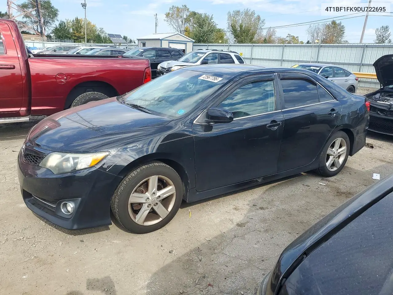 TOYOTA CAMRY 2013, VIN 4T1BF1FK9DU722695