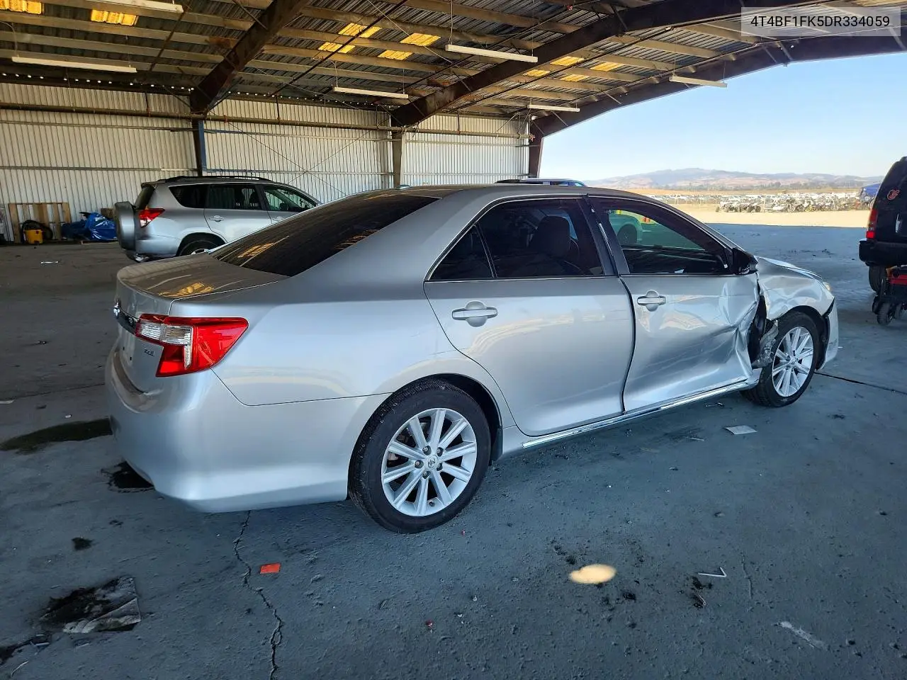 2013 TOYOTA CAMRY VIN 4T4BF1FK5DR334059 — фото 3