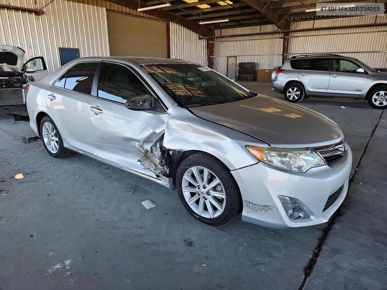 2013 TOYOTA CAMRY VIN 4T4BF1FK5DR334059 — фото 4