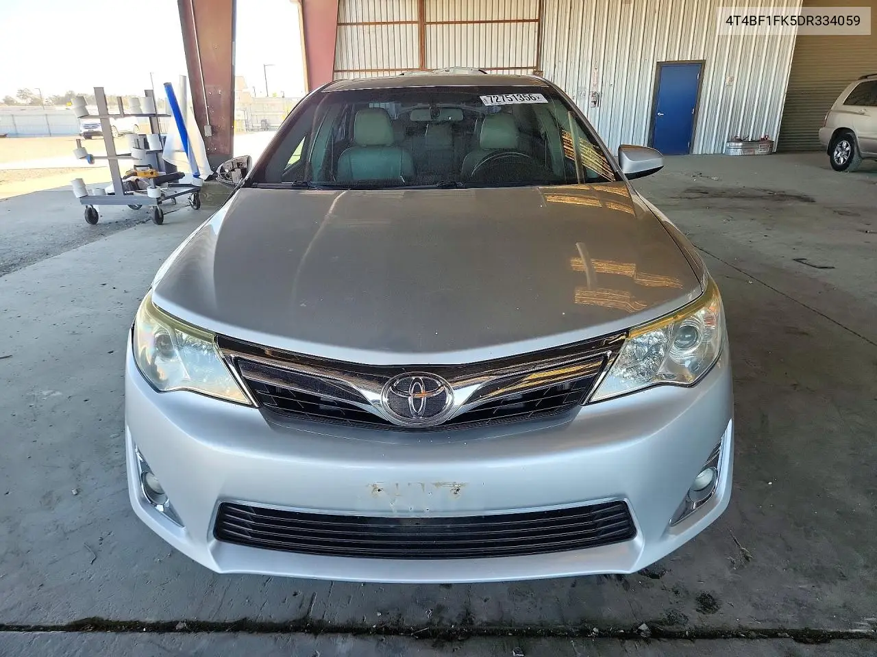 2013 TOYOTA CAMRY VIN 4T4BF1FK5DR334059 — фото 5