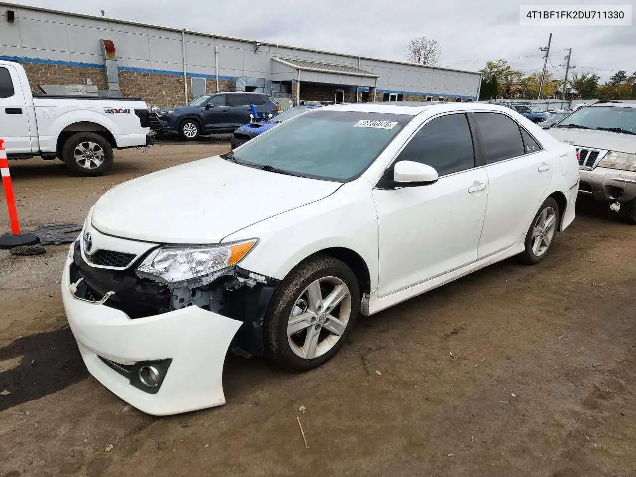 TOYOTA CAMRY 2013, VIN 4T1BF1FK2DU711330
