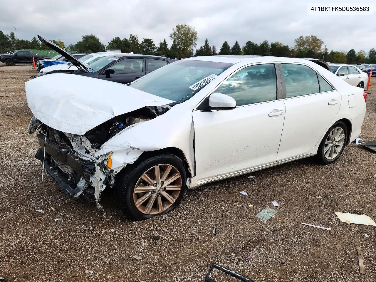TOYOTA CAMRY 2013, VIN 4T1BK1FK5DU536583