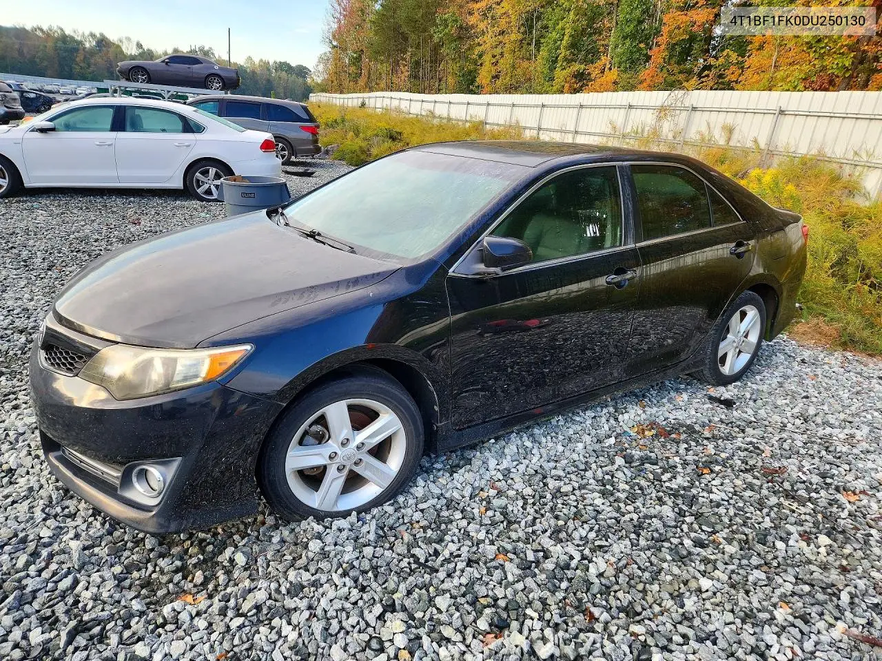 TOYOTA CAMRY 2013, VIN 4T1BF1FK0DU250130