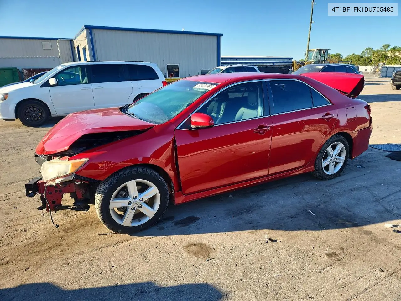 TOYOTA CAMRY 2013, VIN 4T1BF1FK1DU705485