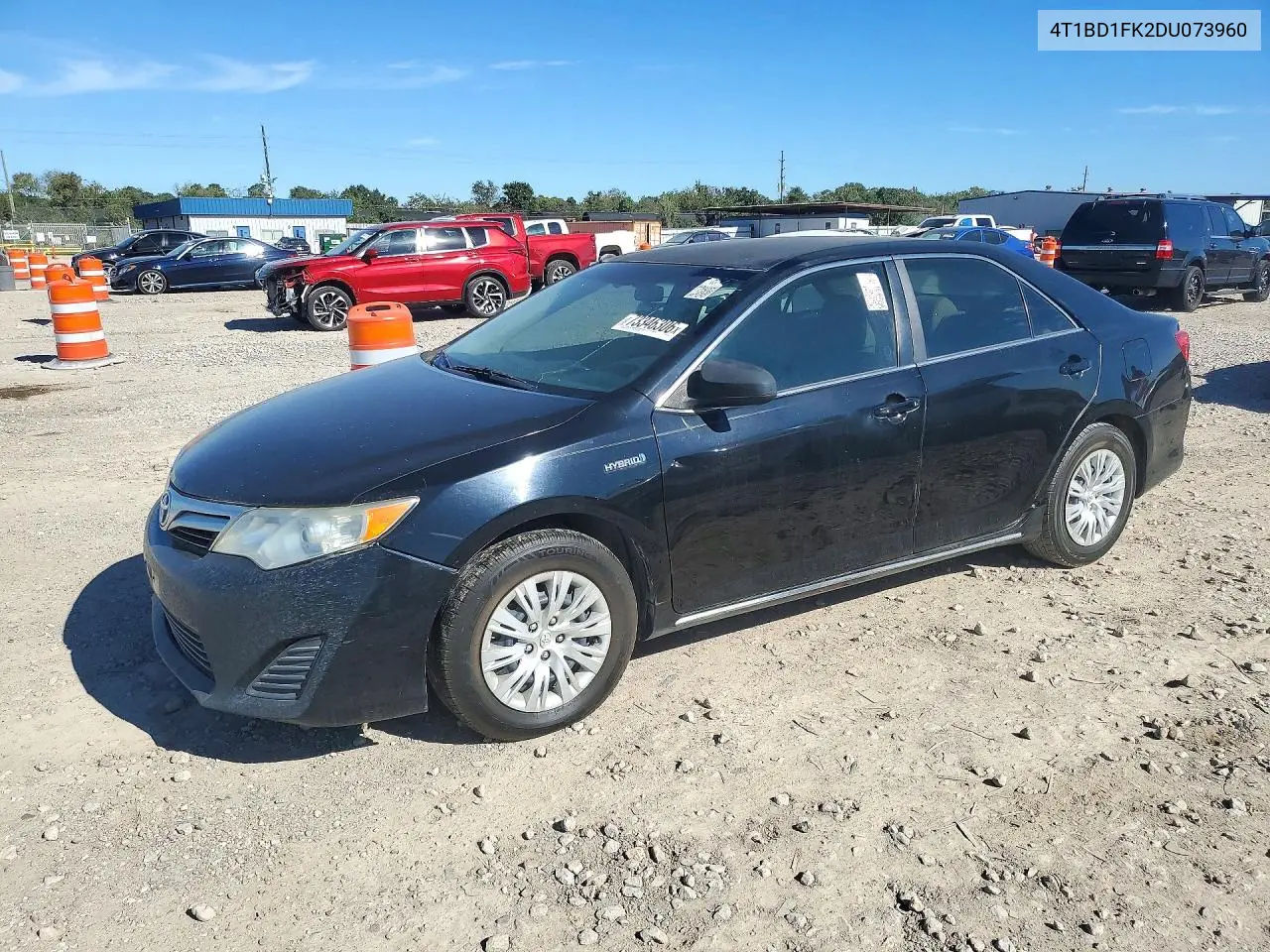 TOYOTA CAMRY 2013, VIN 4T1BD1FK2DU073960