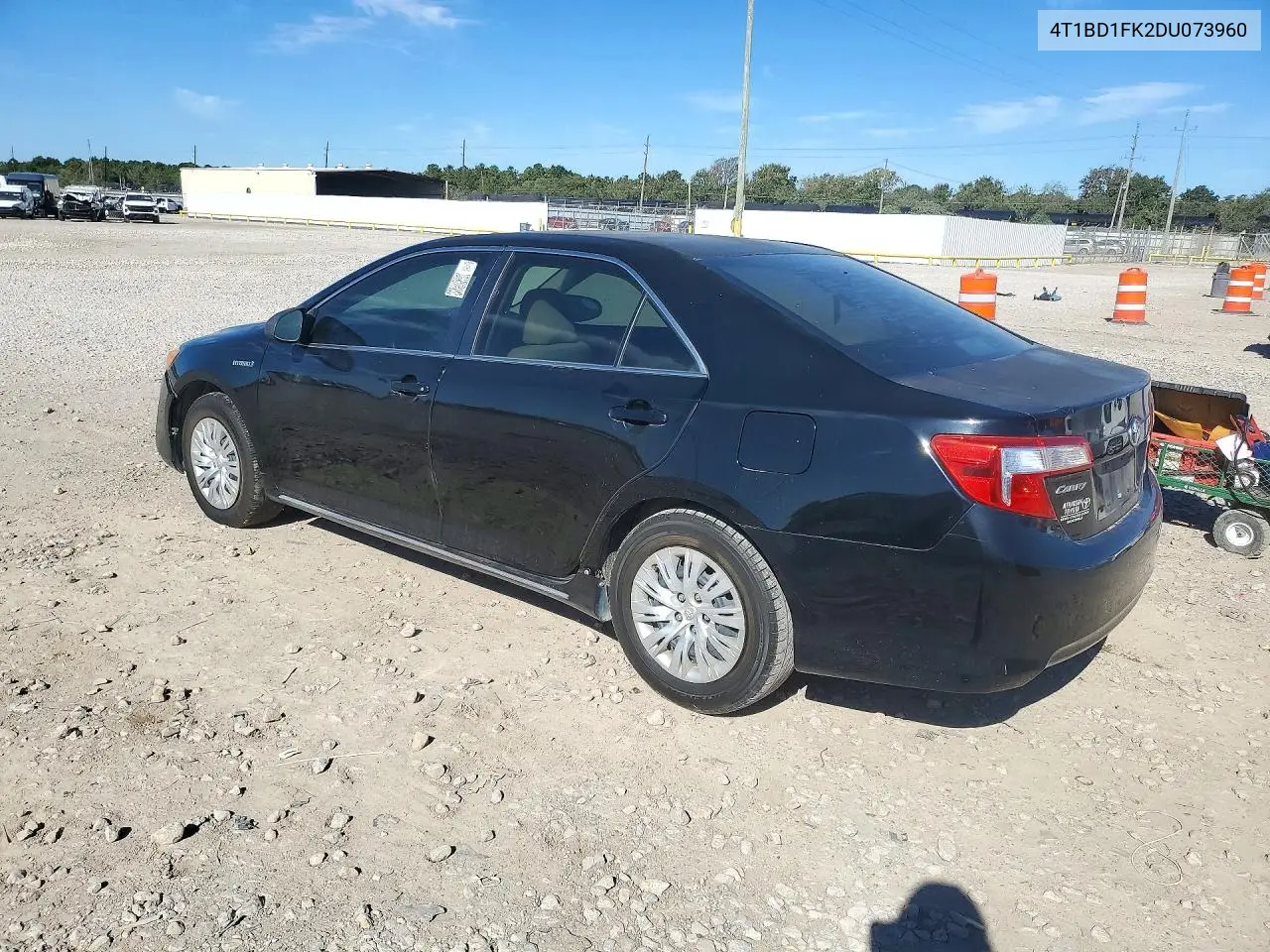 2013 TOYOTA CAMRY VIN 4T1BD1FK2DU073960 — фото 2