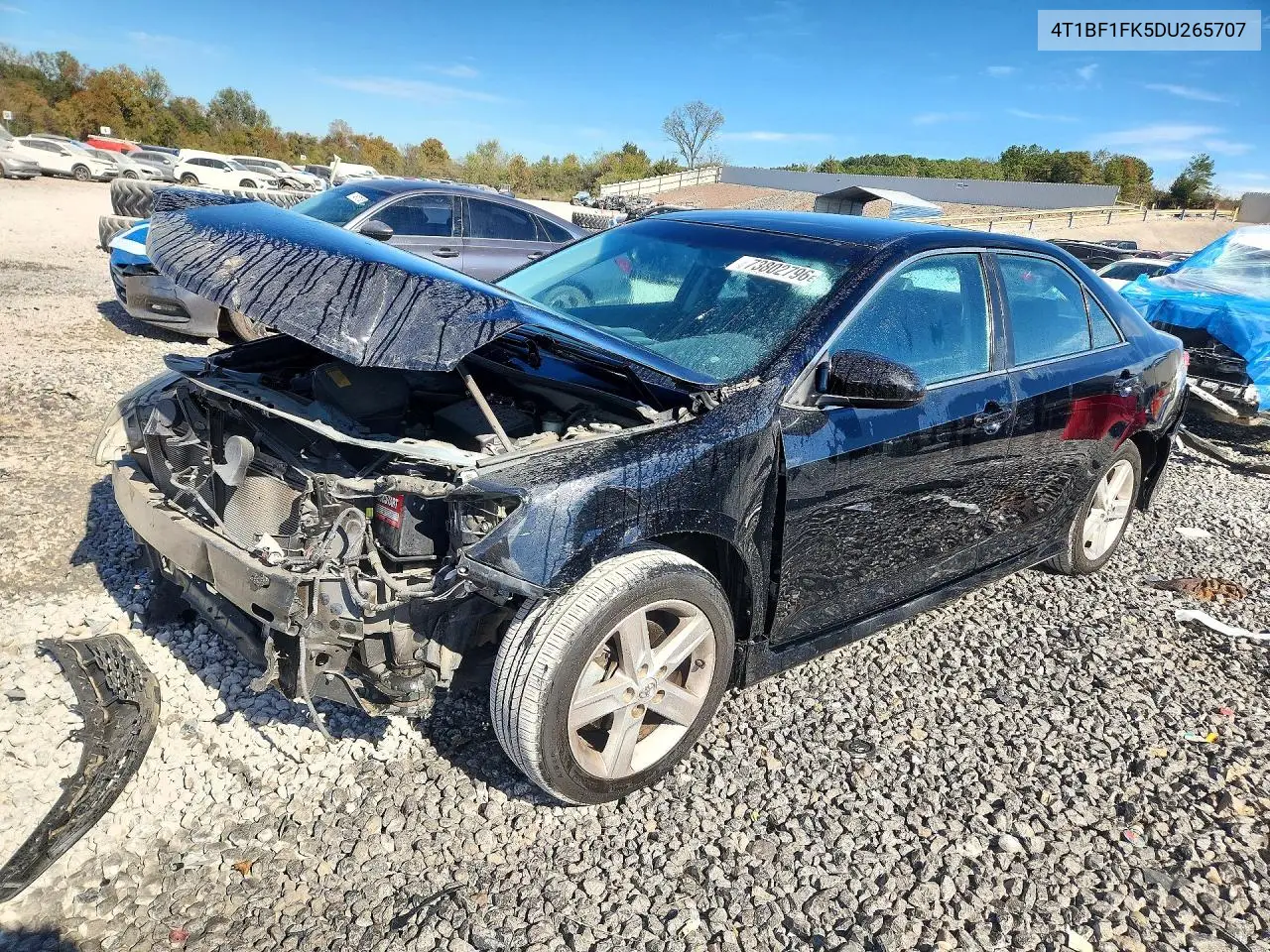 TOYOTA CAMRY 2013, VIN 4T1BF1FK5DU265707
