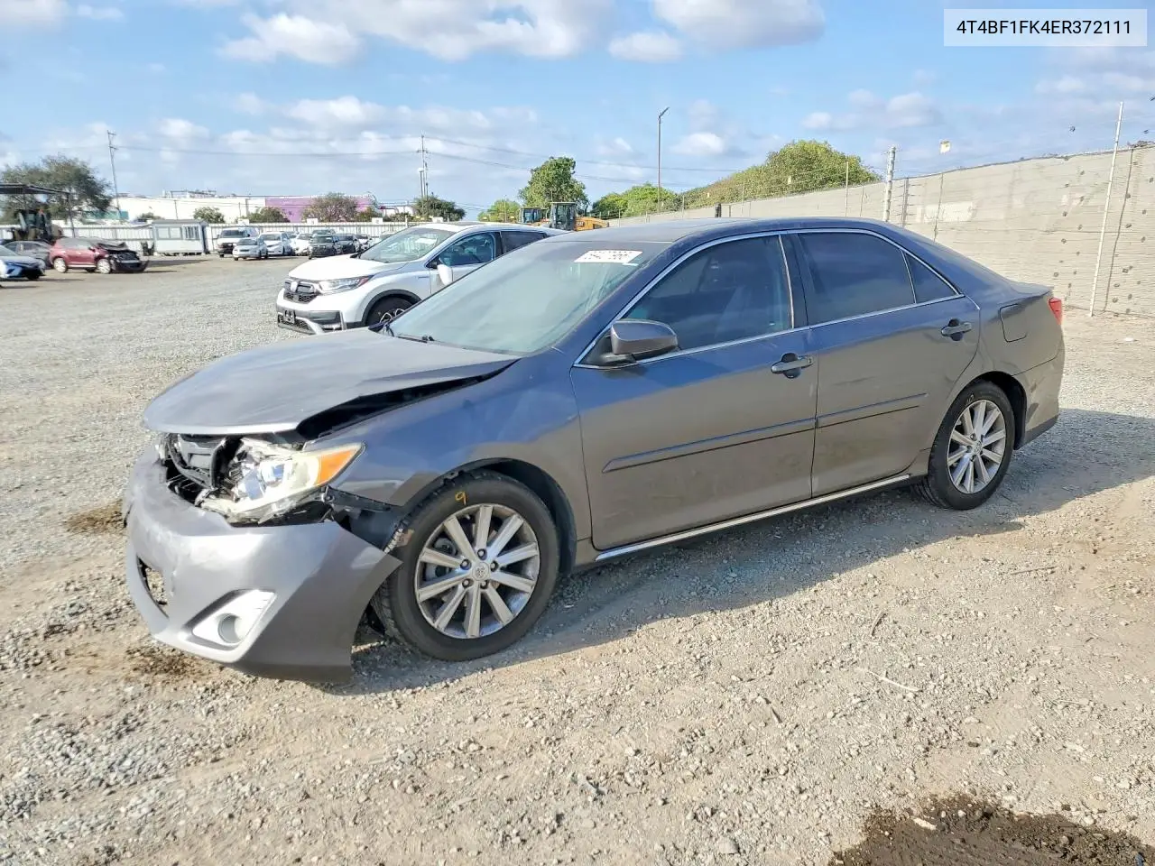 TOYOTA CAMRY 2014, VIN 4T4BF1FK4ER372111