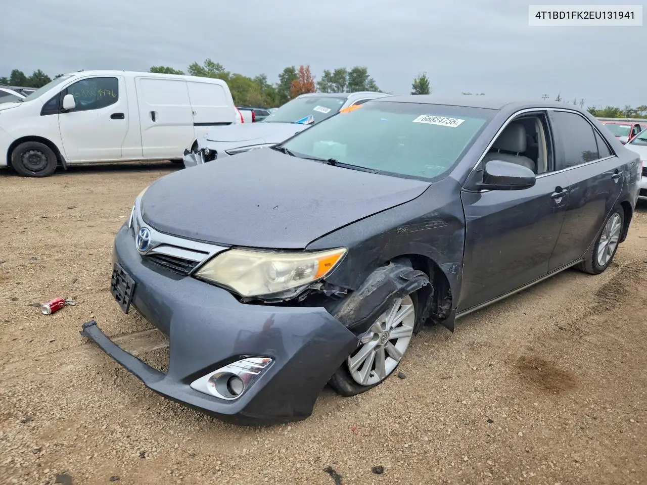 TOYOTA CAMRY 2014, VIN 4T1BD1FK2EU131941
