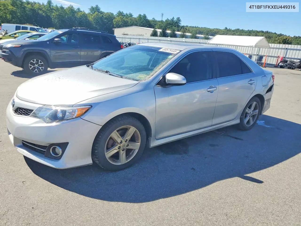 TOYOTA CAMRY 2014, VIN 4T1BF1FKXEU449316