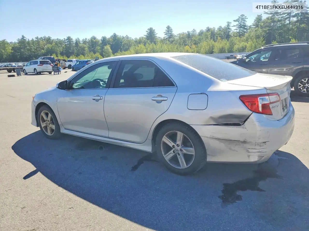 2014 TOYOTA CAMRY VIN 4T1BF1FKXEU449316 — фото 2