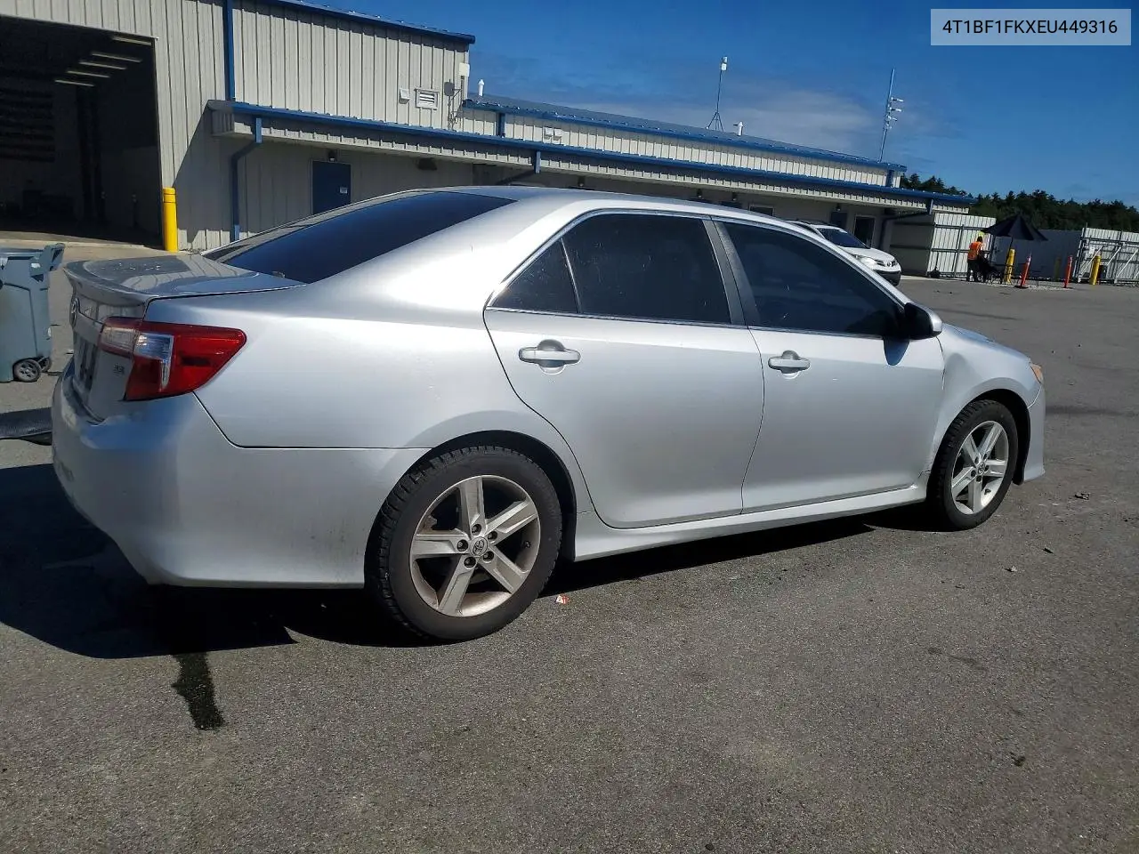 2014 TOYOTA CAMRY VIN 4T1BF1FKXEU449316 — фото 3