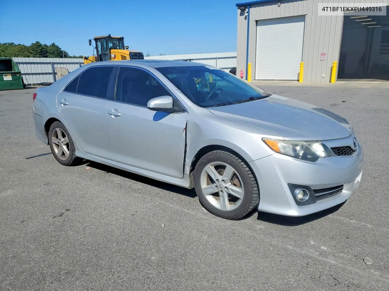 2014 TOYOTA CAMRY VIN 4T1BF1FKXEU449316 — фото 4