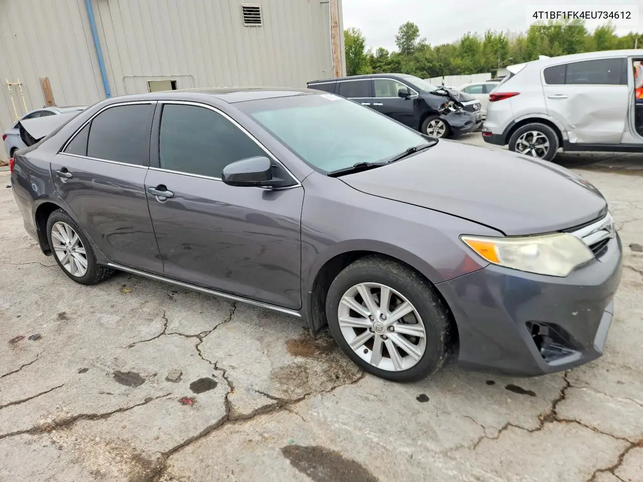 2014 TOYOTA CAMRY VIN 4T1BF1FK4EU734612 — фото 4
