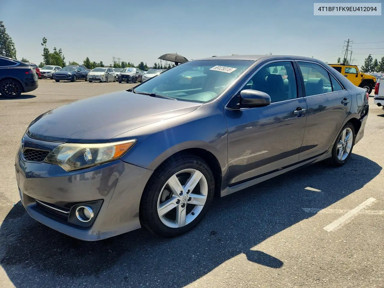 TOYOTA CAMRY 2014, VIN 4T1BF1FK9EU412094