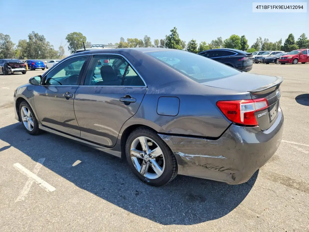 2014 TOYOTA CAMRY VIN 4T1BF1FK9EU412094 — фото 2