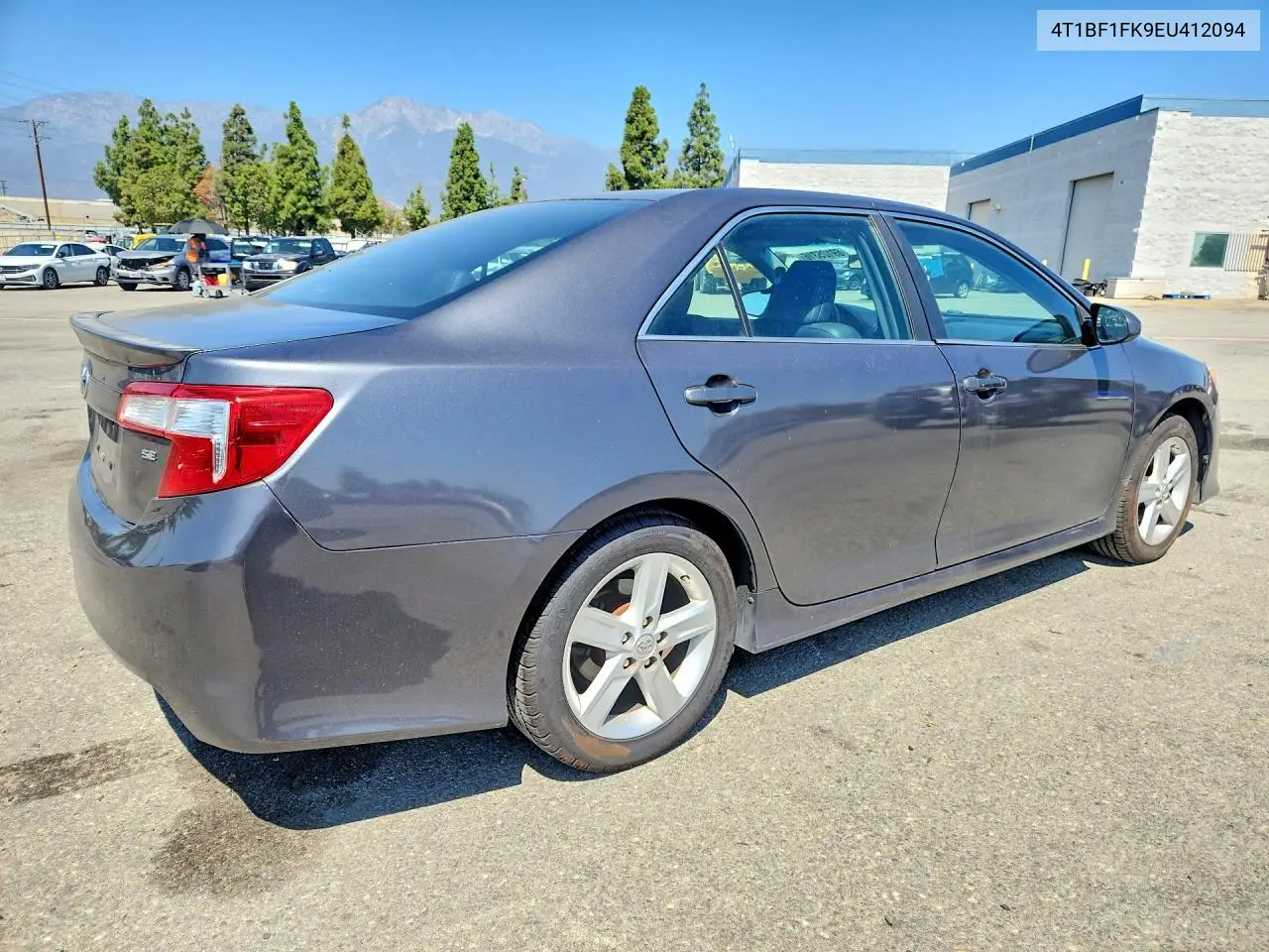 2014 TOYOTA CAMRY VIN 4T1BF1FK9EU412094 — фото 3