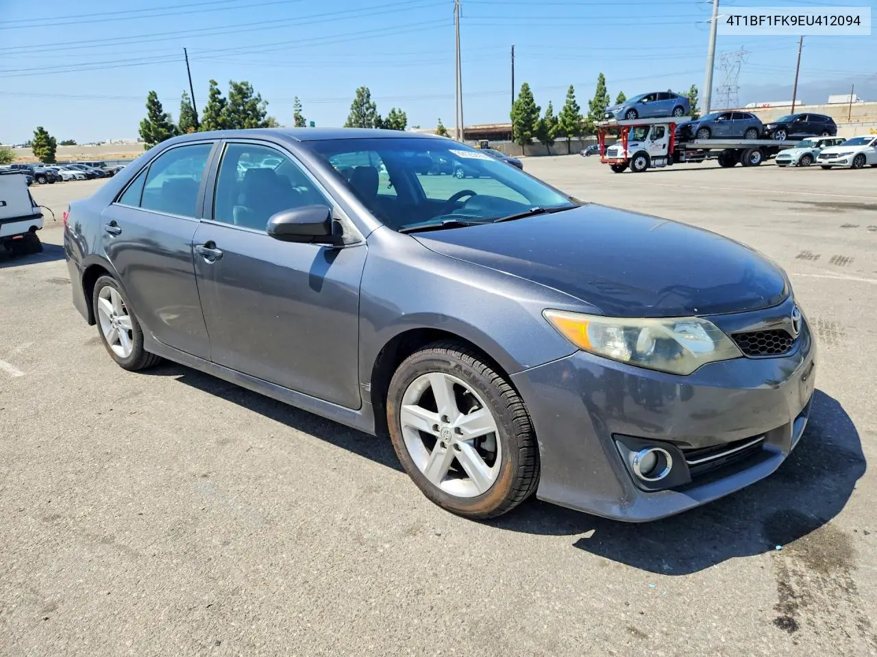 2014 TOYOTA CAMRY VIN 4T1BF1FK9EU412094 — фото 4