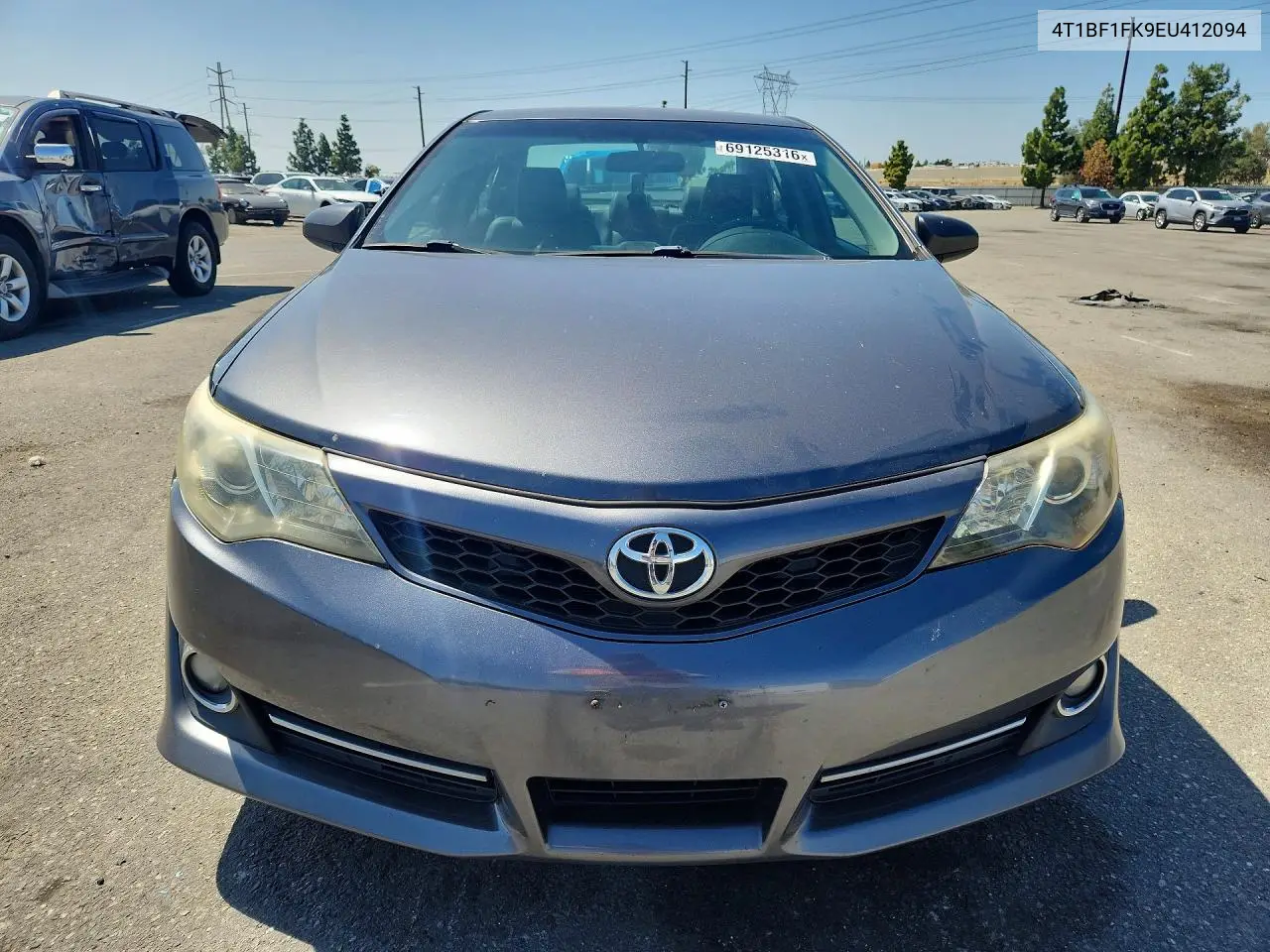 2014 TOYOTA CAMRY VIN 4T1BF1FK9EU412094 — фото 5