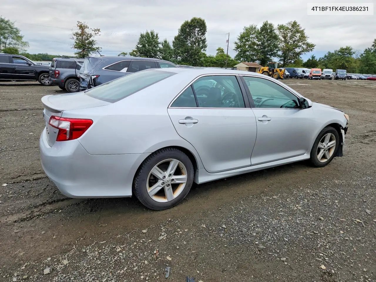 2014 TOYOTA CAMRY VIN 4T1BF1FK4EU386231 — фото 3