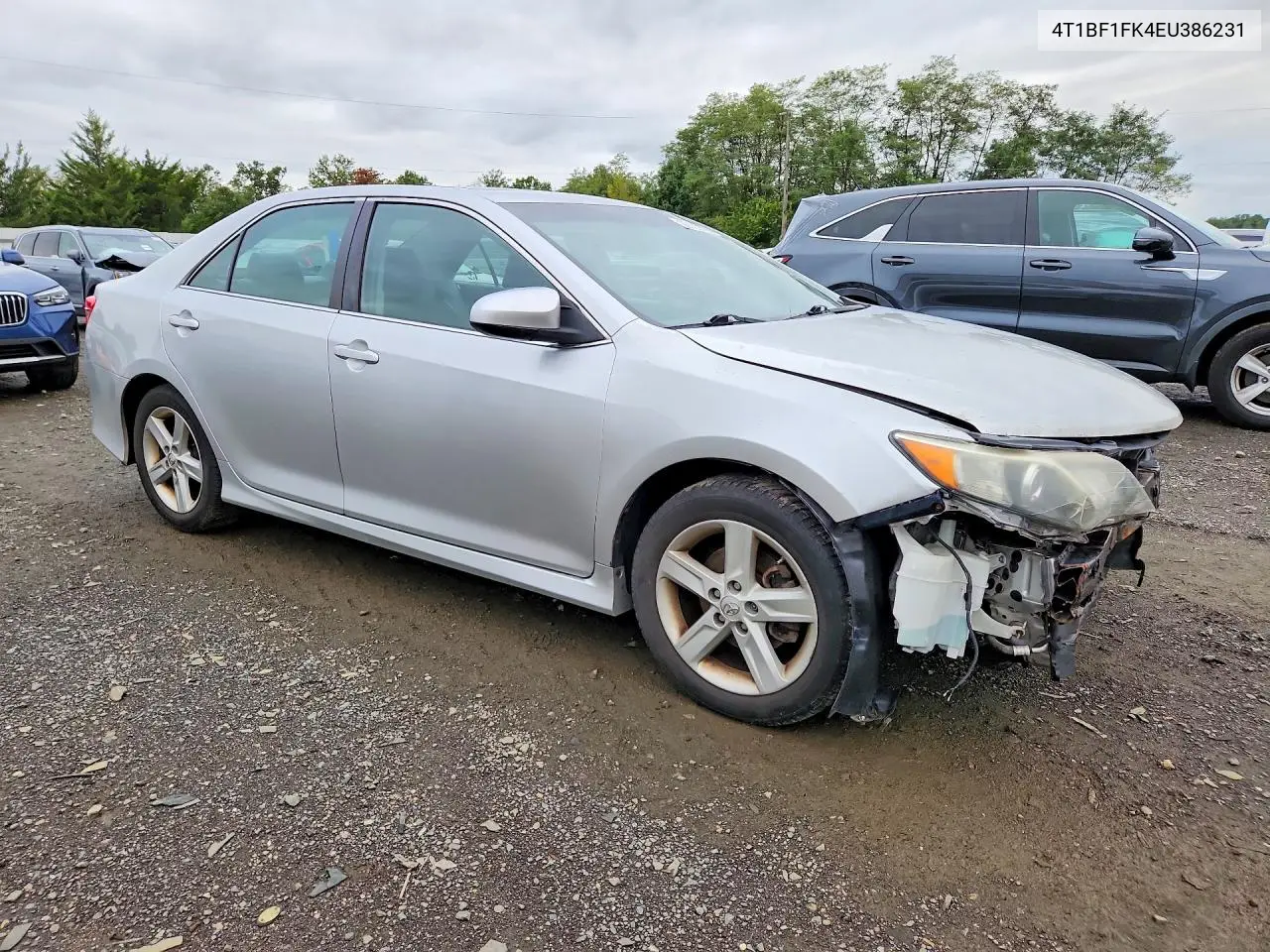2014 TOYOTA CAMRY VIN 4T1BF1FK4EU386231 — фото 4