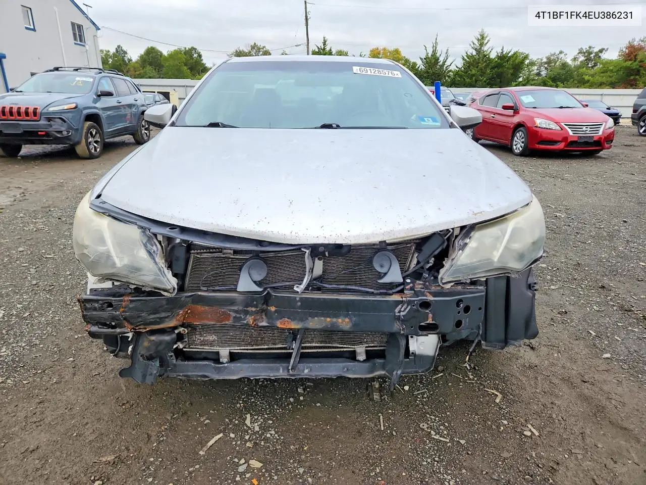2014 TOYOTA CAMRY VIN 4T1BF1FK4EU386231 — фото 5