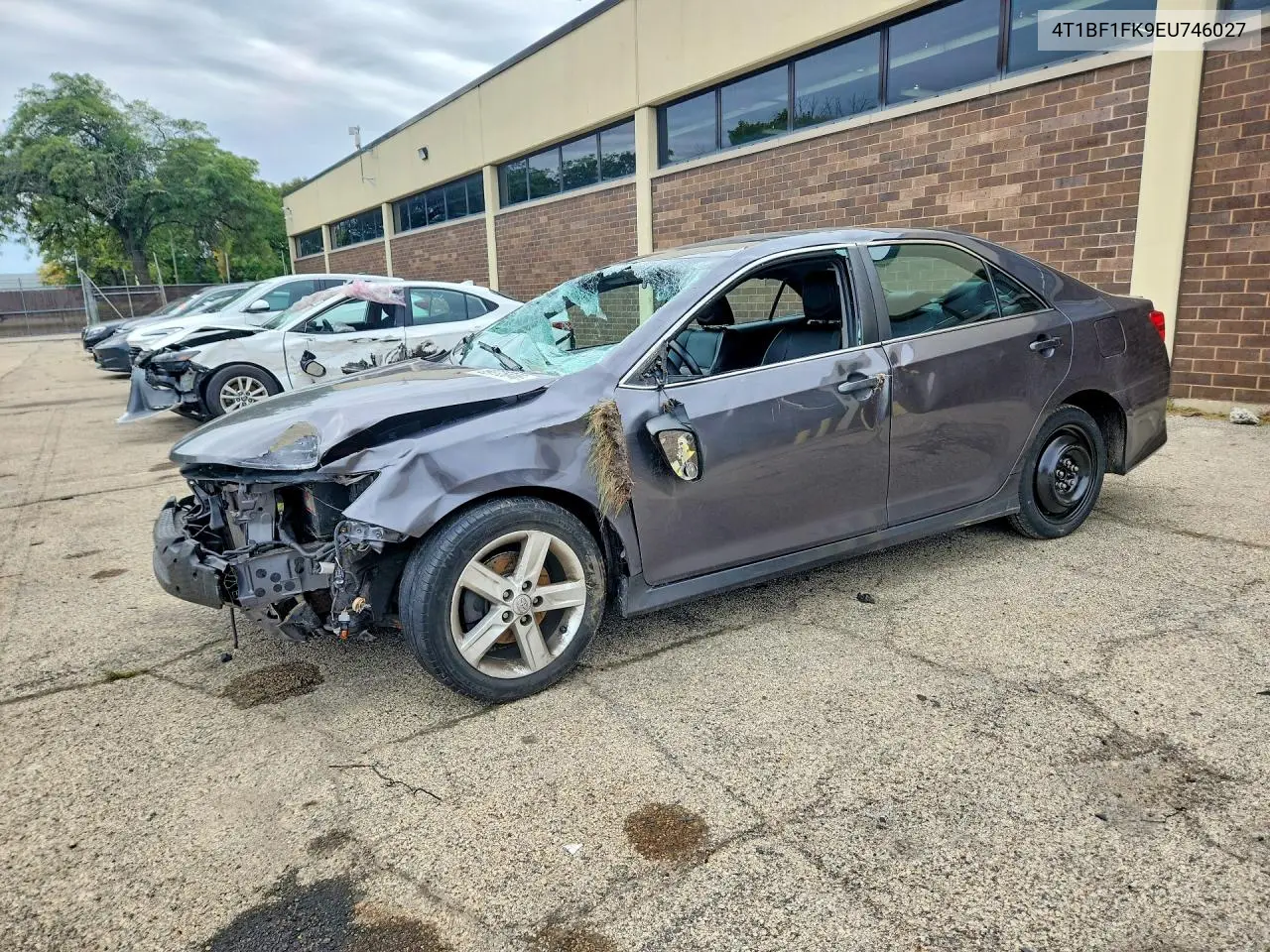 TOYOTA CAMRY 2014, VIN 4T1BF1FK9EU746027