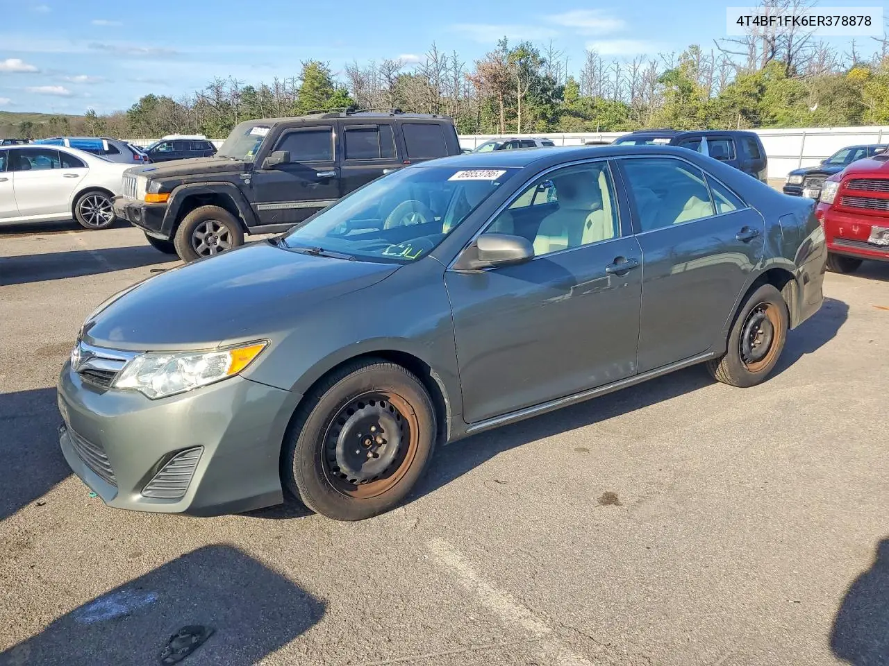 TOYOTA CAMRY 2014, VIN 4T4BF1FK6ER378878