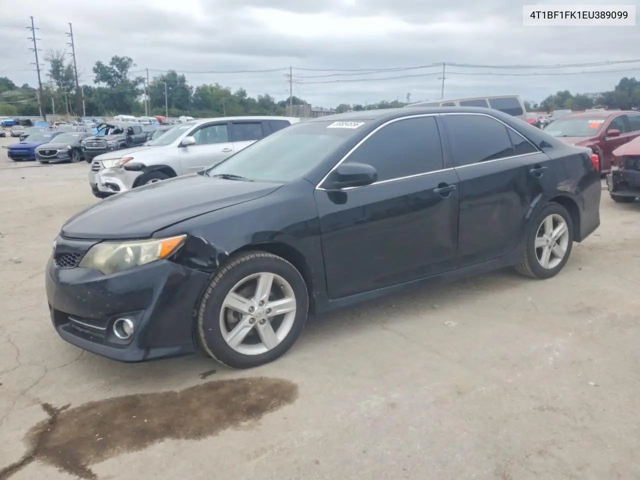 TOYOTA CAMRY 2014, VIN 4T1BF1FK1EU389099