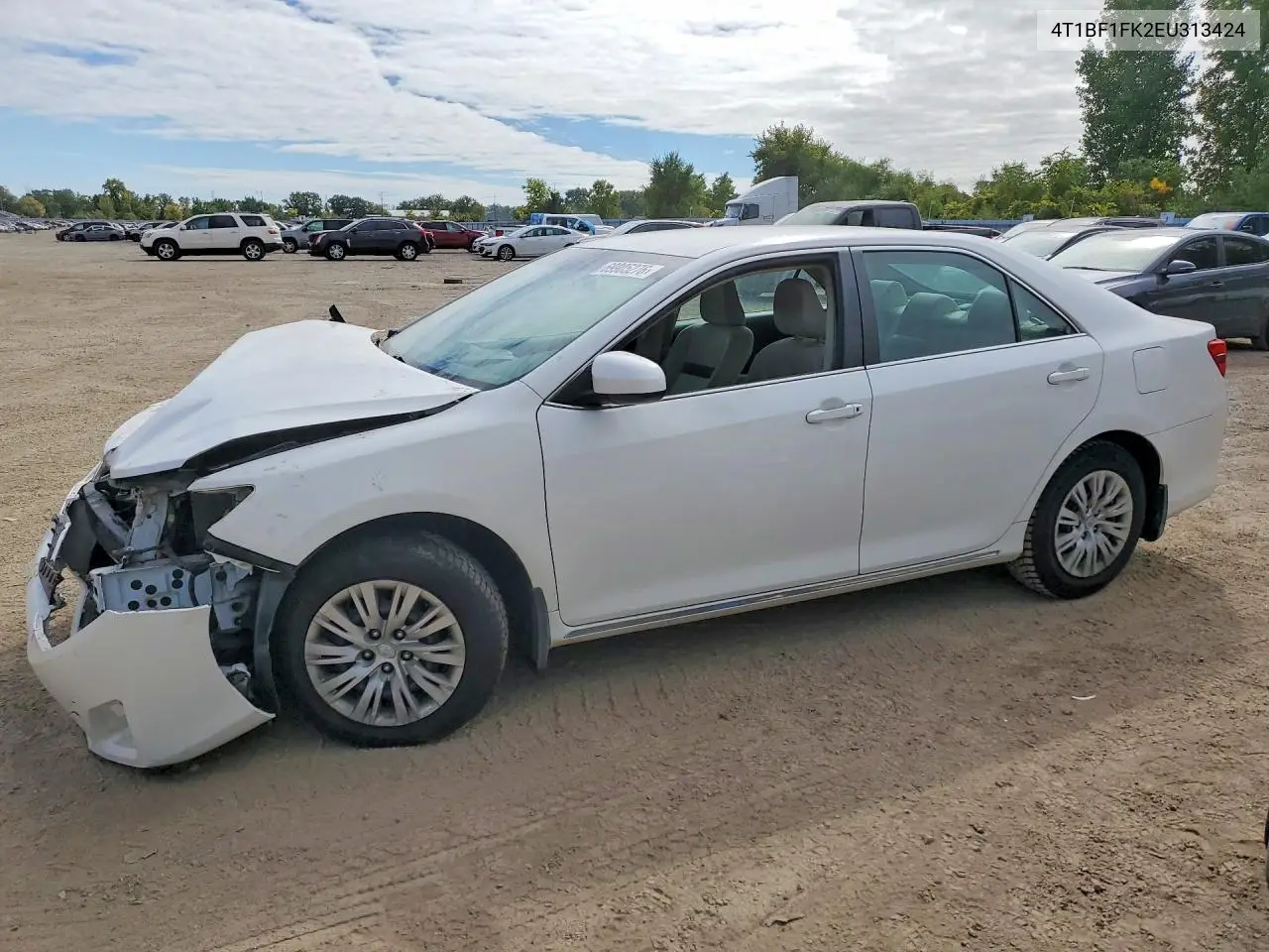 TOYOTA CAMRY 2014, VIN 4T1BF1FK2EU313424