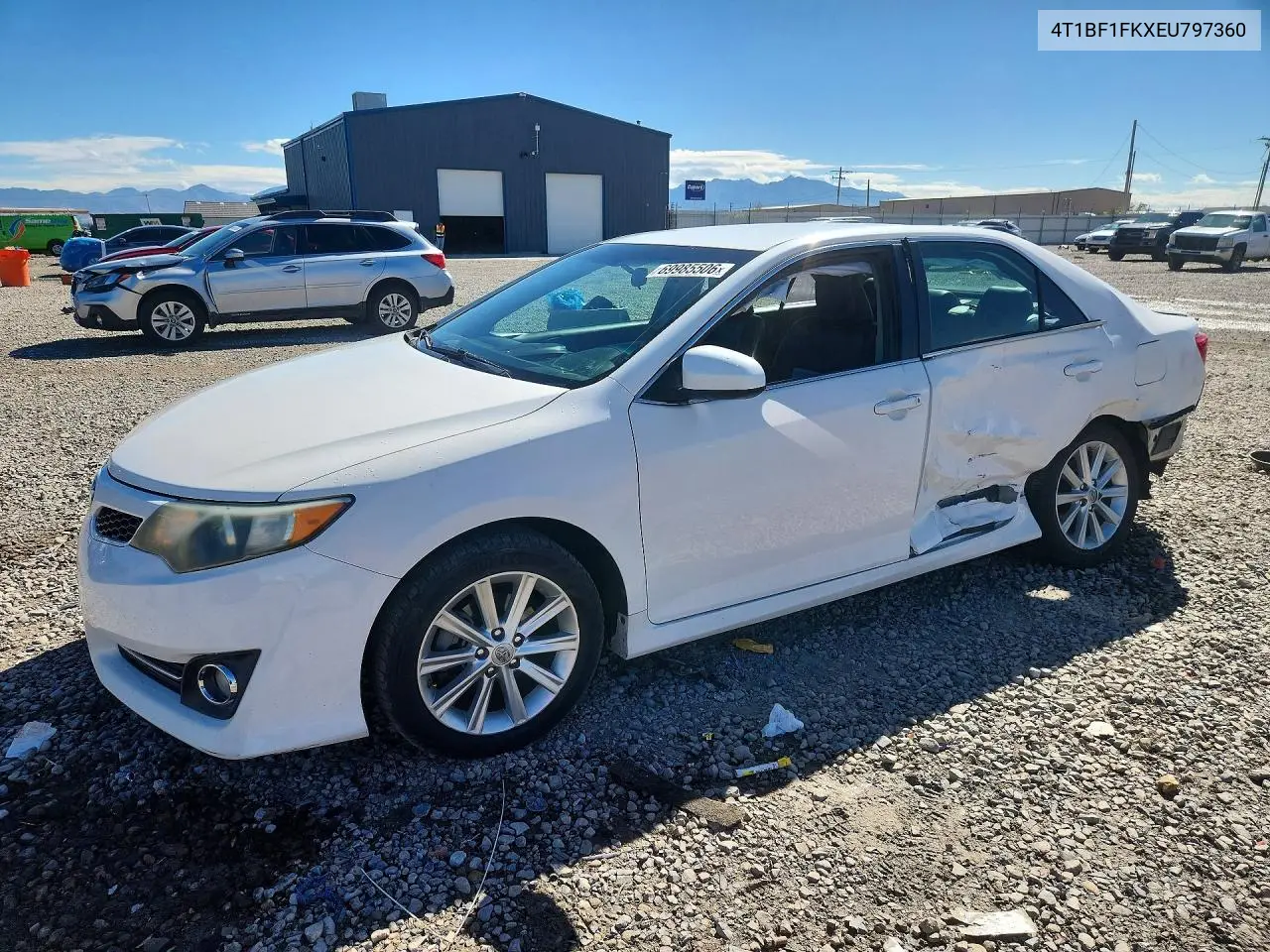 TOYOTA CAMRY 2014, VIN 4T1BF1FKXEU797360