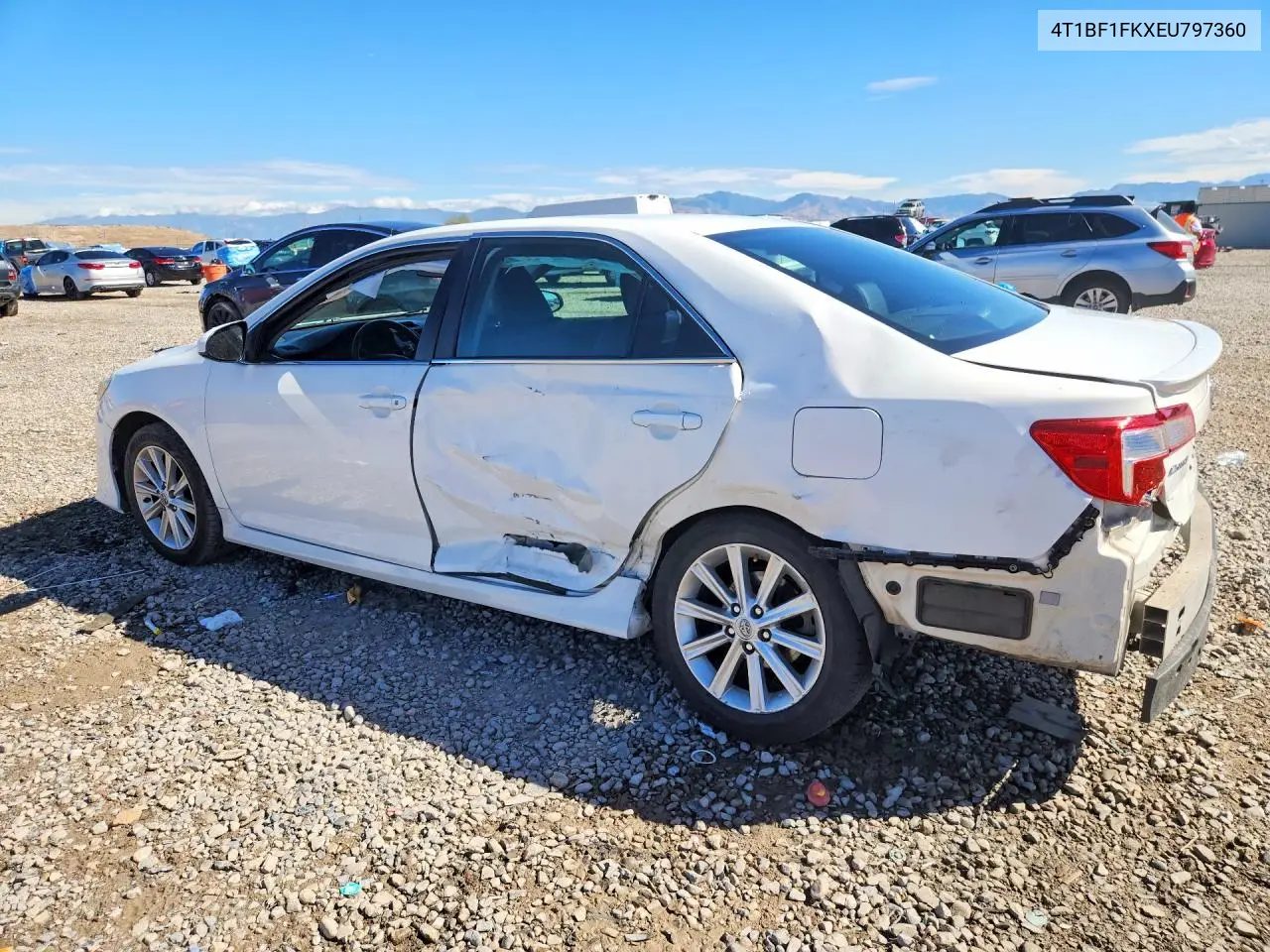 2014 TOYOTA CAMRY VIN 4T1BF1FKXEU797360 — фото 2