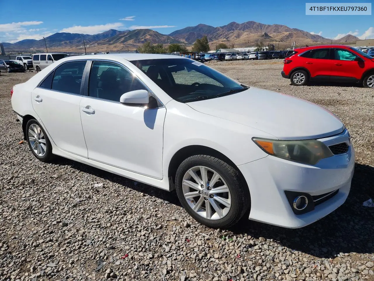 2014 TOYOTA CAMRY VIN 4T1BF1FKXEU797360 — фото 4
