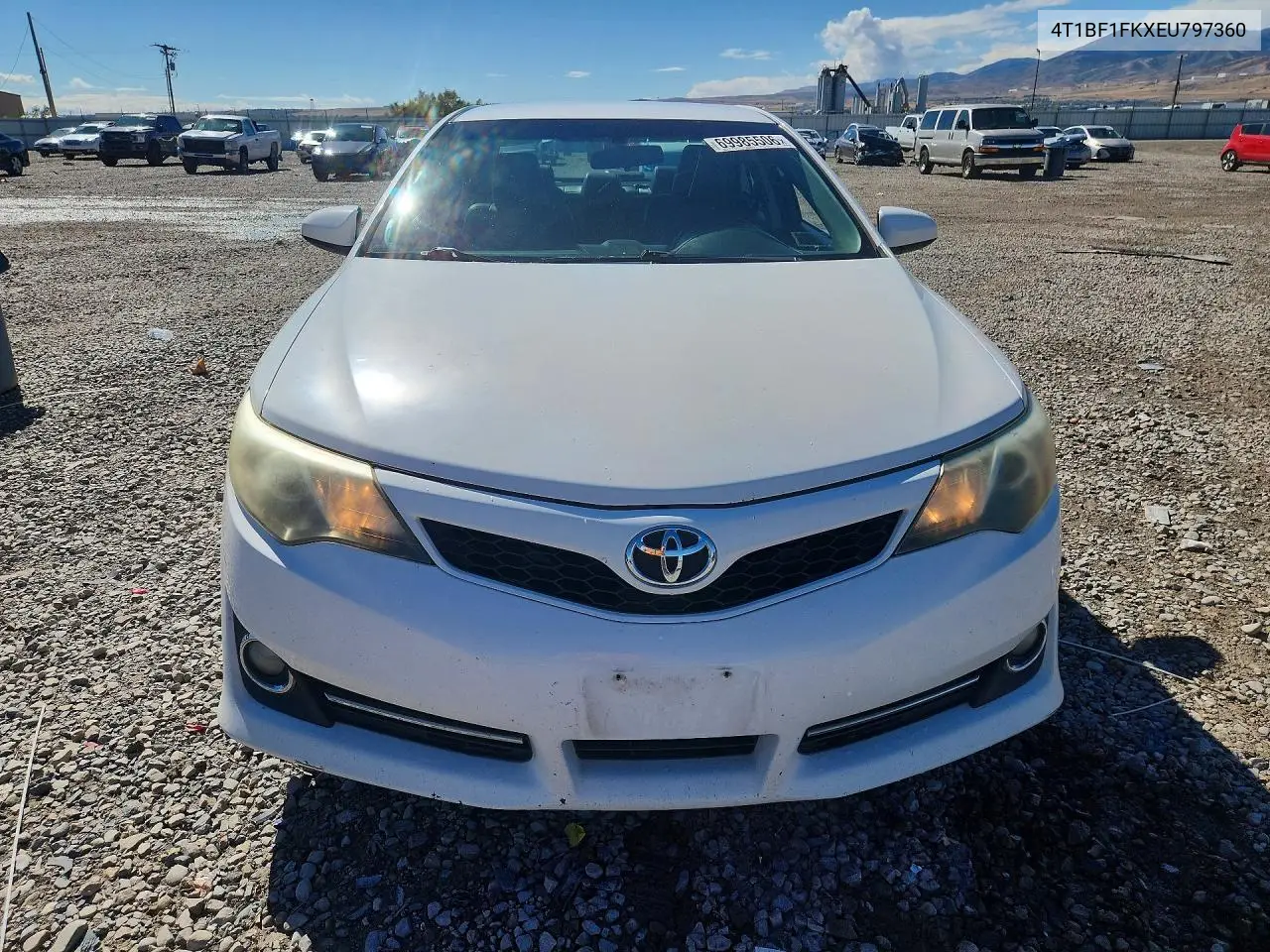 2014 TOYOTA CAMRY VIN 4T1BF1FKXEU797360 — фото 5