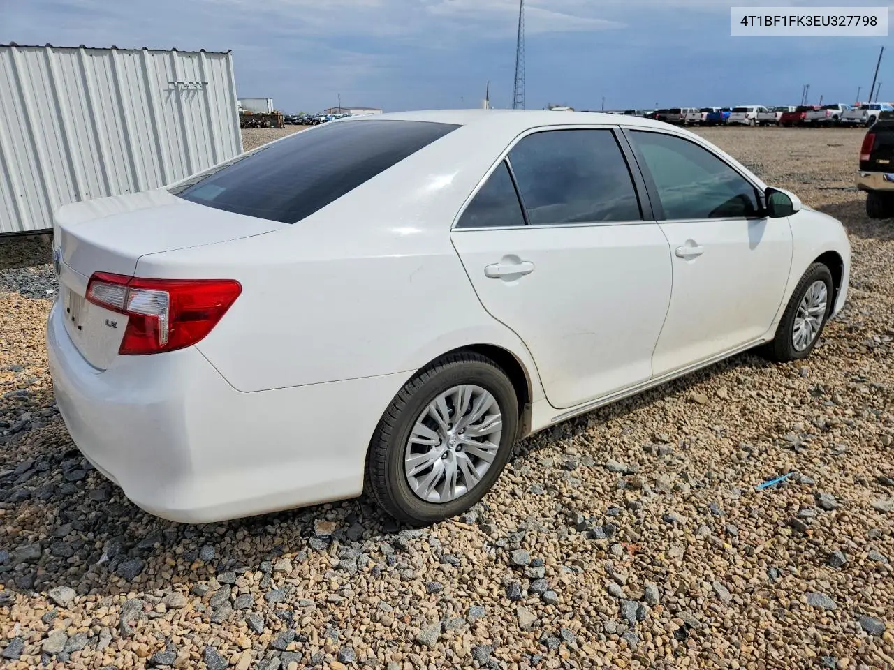 2014 TOYOTA CAMRY VIN 4T1BF1FK3EU327798 — фото 3
