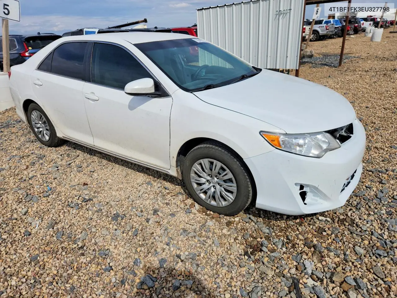 2014 TOYOTA CAMRY VIN 4T1BF1FK3EU327798 — фото 4