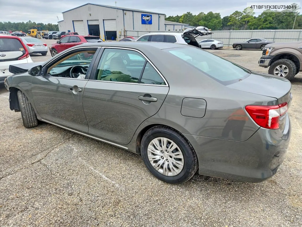 2014 TOYOTA CAMRY VIN 4T1BF1FK3EU734049 — фото 2
