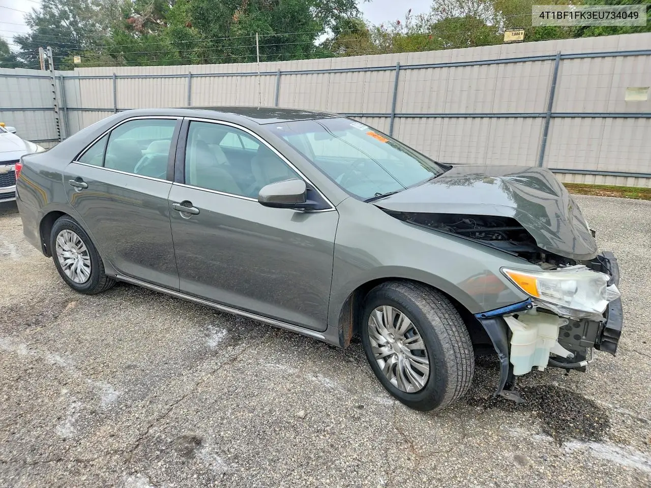 2014 TOYOTA CAMRY VIN 4T1BF1FK3EU734049 — фото 4