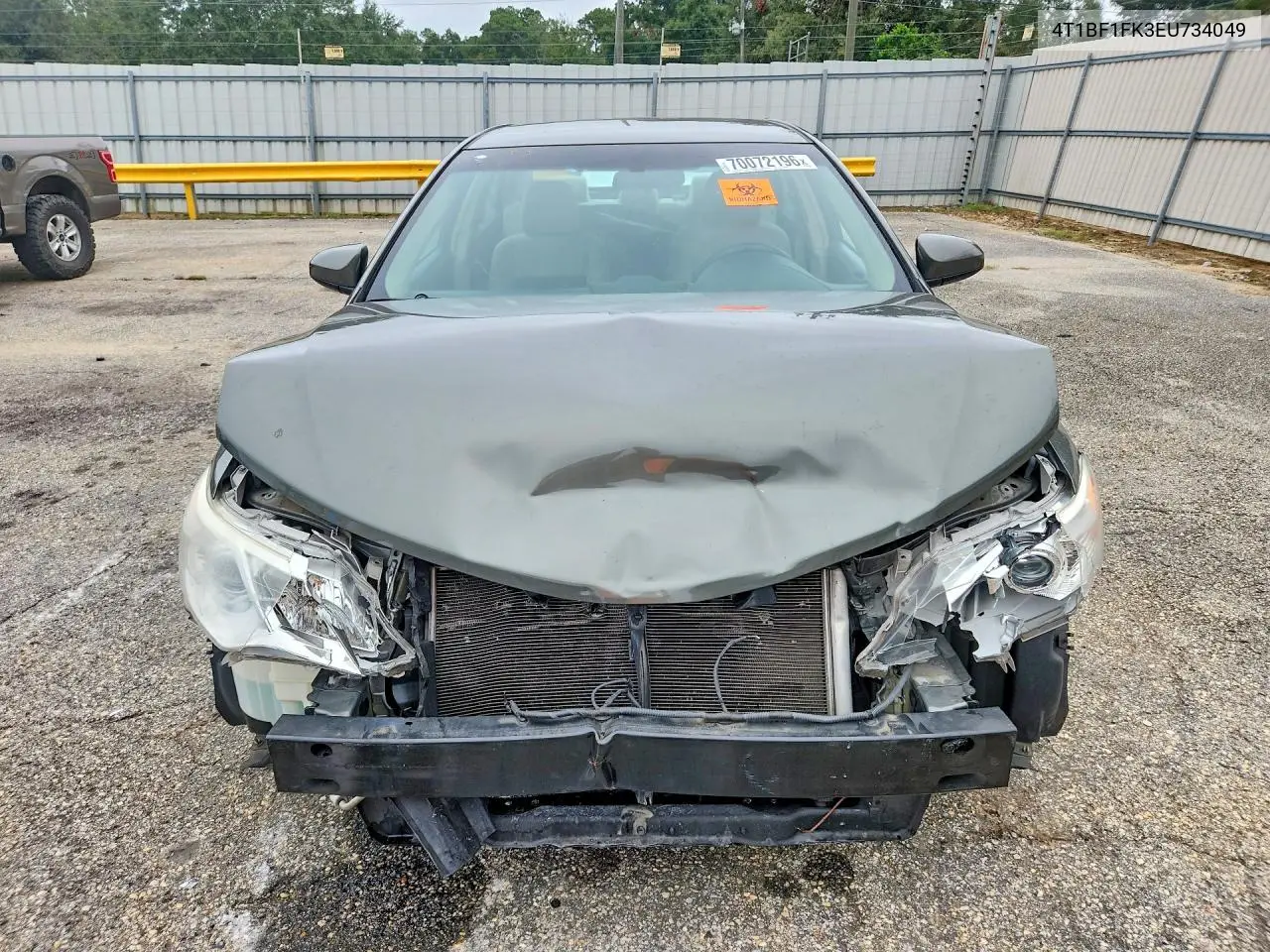 2014 TOYOTA CAMRY VIN 4T1BF1FK3EU734049 — фото 5