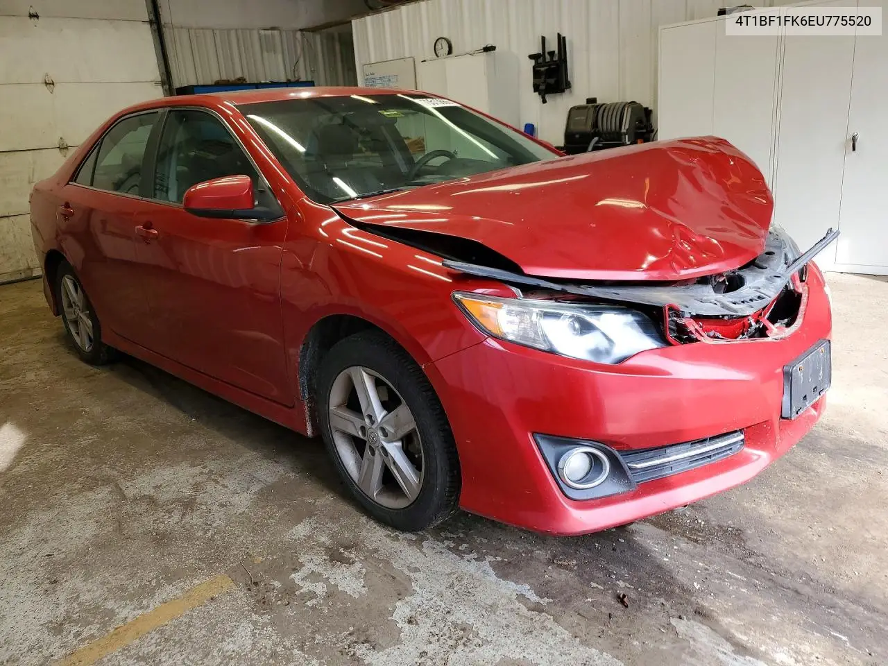 2014 TOYOTA CAMRY VIN 4T1BF1FK6EU775520 — фото 4