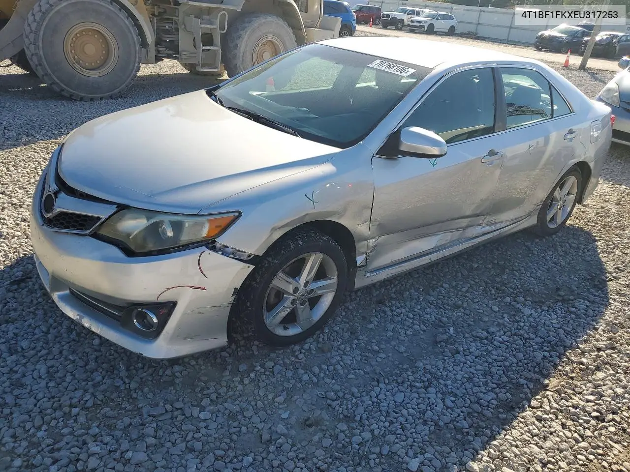 TOYOTA CAMRY 2014, VIN 4T1BF1FKXEU317253