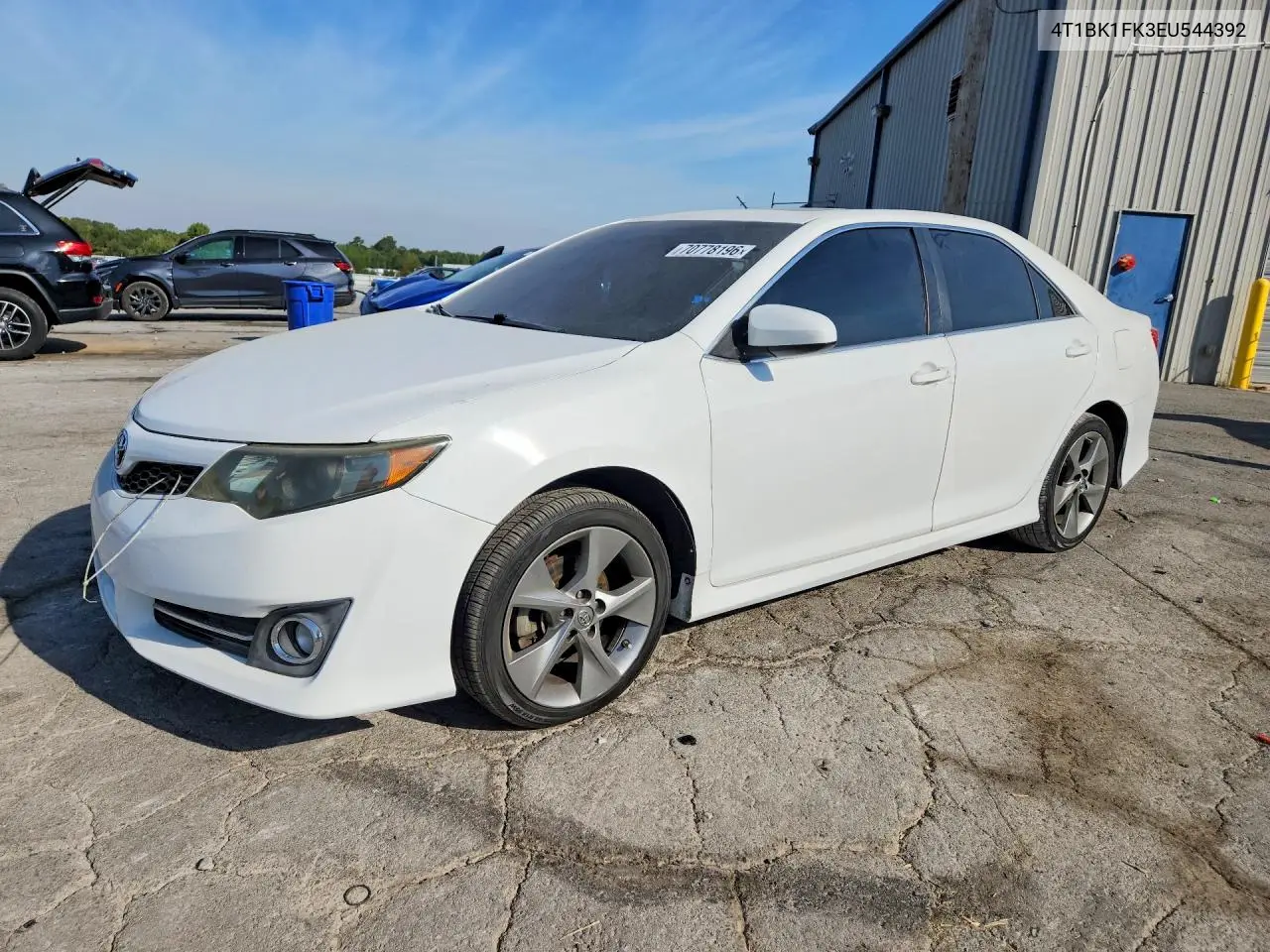 TOYOTA CAMRY 2014, VIN 4T1BK1FK3EU544392