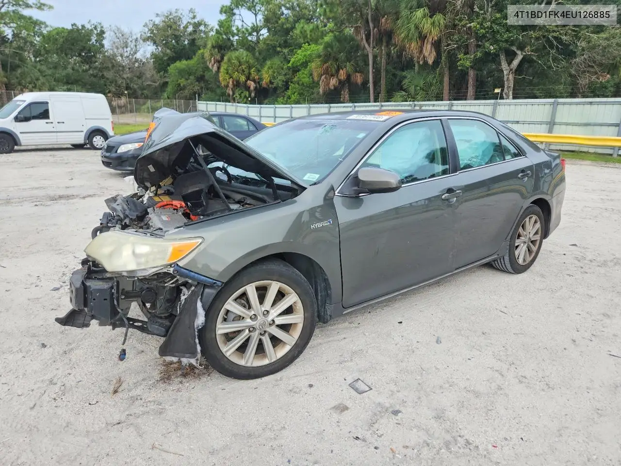 TOYOTA CAMRY 2014, VIN 4T1BD1FK4EU126885