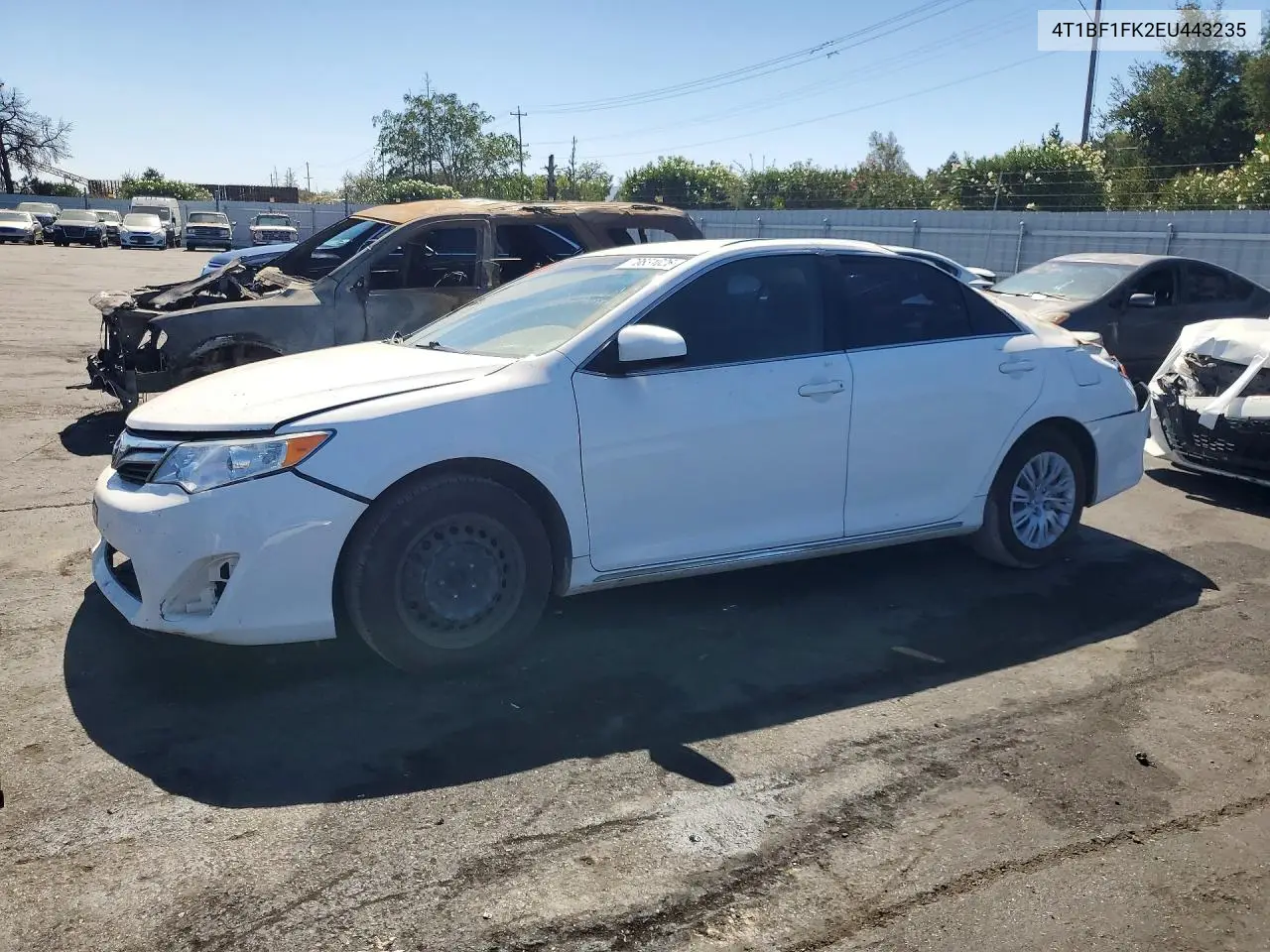TOYOTA CAMRY 2014, VIN 4T1BF1FK2EU443235